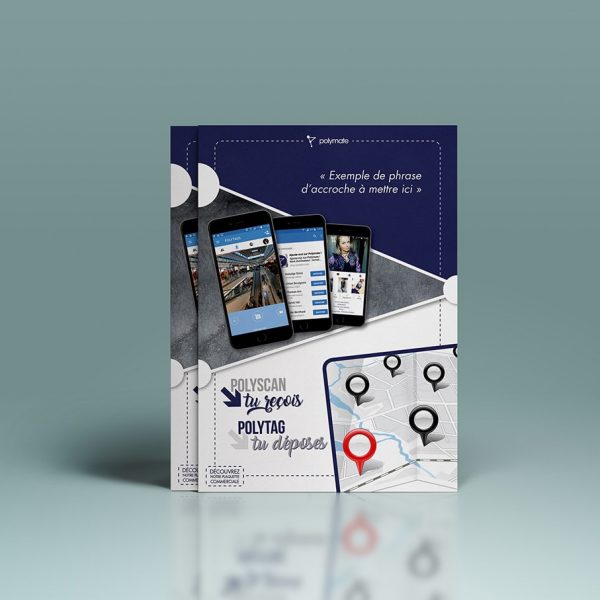polymate flyer utilisateur graphiste miseenpage infographie