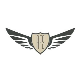 AFS logo, aviation logo avion, logo aviateur,