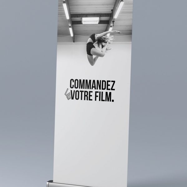 kakemono, rollup, affiche, bache, présentoir, graphisme, communication,