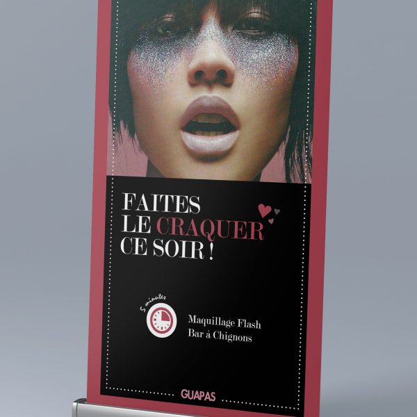 kakemono, rollup, affiche, bache, présentoir, graphisme, communication,