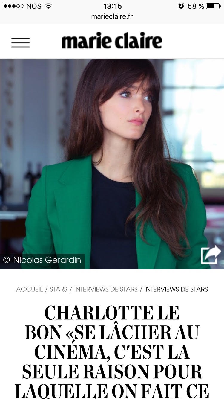 CharlotteleBon, MarieClaire
