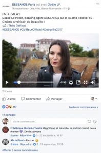GaëlleLepotier, Dessange, contenudemarque, fluxreseauxsociaux, contenureseauxsociaux, partagemarque, videomarque, videoevenement, videofacebook, dessangevideo, dessangefilm, dessangephoto, dessangeevenement, deauville2017, célébrité, portraitcelebrite, people, tapisrouge, montéedesmarches,