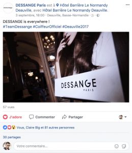 Dessange, contenudemarque, fluxreseauxsociaux, contenureseauxsociaux, partagemarque, videomarque, videoevenement, videofacebook, dessangevideo, dessangefilm, dessangephoto, dessangeevenement, deauville2017, célébrité, portraitcelebrite, people, tapisrouge, montéedesmarches, Fluxreseauxsociaux, facebookpost, postdessange, dessangecommunications, communicationdemarque, publicationsmarques, publicationsfestival, branding,