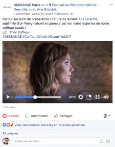 Dessange, contenudemarque, fluxreseauxsociaux, contenureseauxsociaux, partagemarque, videomarque, videoevenement, videofacebook, dessangevideo, dessangefilm, dessangephoto, dessangeevenement, deauville2017, célébrité, portraitcelebrite, people, tapisrouge, montéedesmarches, Fluxreseauxsociaux, facebookpost, postdessange, dessangecommunications, communicationdemarque, publicationsmarques, publicationsfestival, branding,