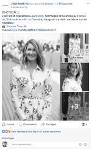 Dessange, contenudemarque, fluxreseauxsociaux, contenureseauxsociaux, partagemarque, videomarque, videoevenement, videofacebook, dessangevideo, dessangefilm, dessangephoto, dessangeevenement, deauville2017, célébrité, portraitcelebrite, people, tapisrouge, montéedesmarches, Fluxreseauxsociaux, facebookpost, postdessange, dessangecommunications, communicationdemarque, publicationsmarques, publicationsfestival, branding,