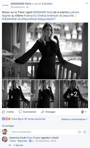 Dessange, contenudemarque, fluxreseauxsociaux, contenureseauxsociaux, partagemarque, videomarque, videoevenement, videofacebook, dessangevideo, dessangefilm, dessangephoto, dessangeevenement, deauville2017, célébrité, portraitcelebrite, people, tapisrouge, montéedesmarches, Fluxreseauxsociaux, facebookpost, postdessange, dessangecommunications, communicationdemarque, publicationsmarques, publicationsfestival, branding,