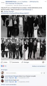Dessange, contenudemarque, fluxreseauxsociaux, contenureseauxsociaux, partagemarque, videomarque, videoevenement, videofacebook, dessangevideo, dessangefilm, dessangephoto, dessangeevenement, deauville2017, célébrité, portraitcelebrite, people, tapisrouge, montéedesmarches,