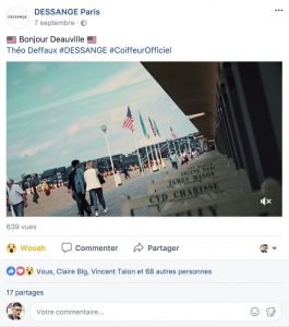 Dessange, contenudemarque, fluxreseauxsociaux, contenureseauxsociaux, partagemarque, videomarque, videoevenement, videofacebook, dessangevideo, dessangefilm, dessangephoto, dessangeevenement, deauville2017, célébrité, portraitcelebrite, people, tapisrouge, montéedesmarches, Fluxreseauxsociaux, facebookpost, postdessange, dessangecommunications, communicationdemarque, publicationsmarques, publicationsfestival, branding,